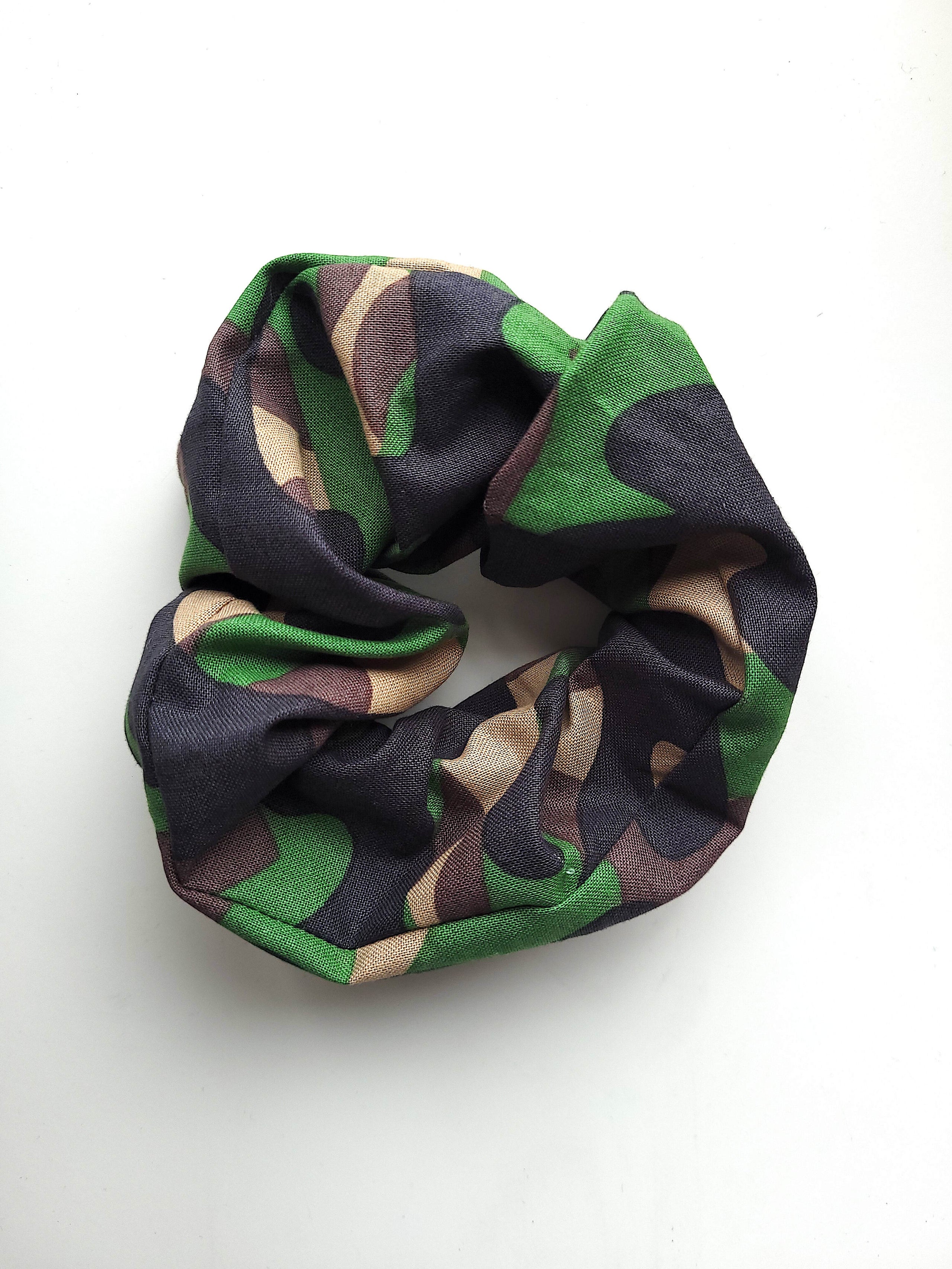 Camo Scrunchie Seven Eye Designs